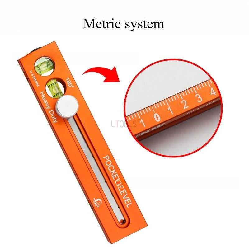 Foldable Aluminum Alloy Marking and Measuring Tool