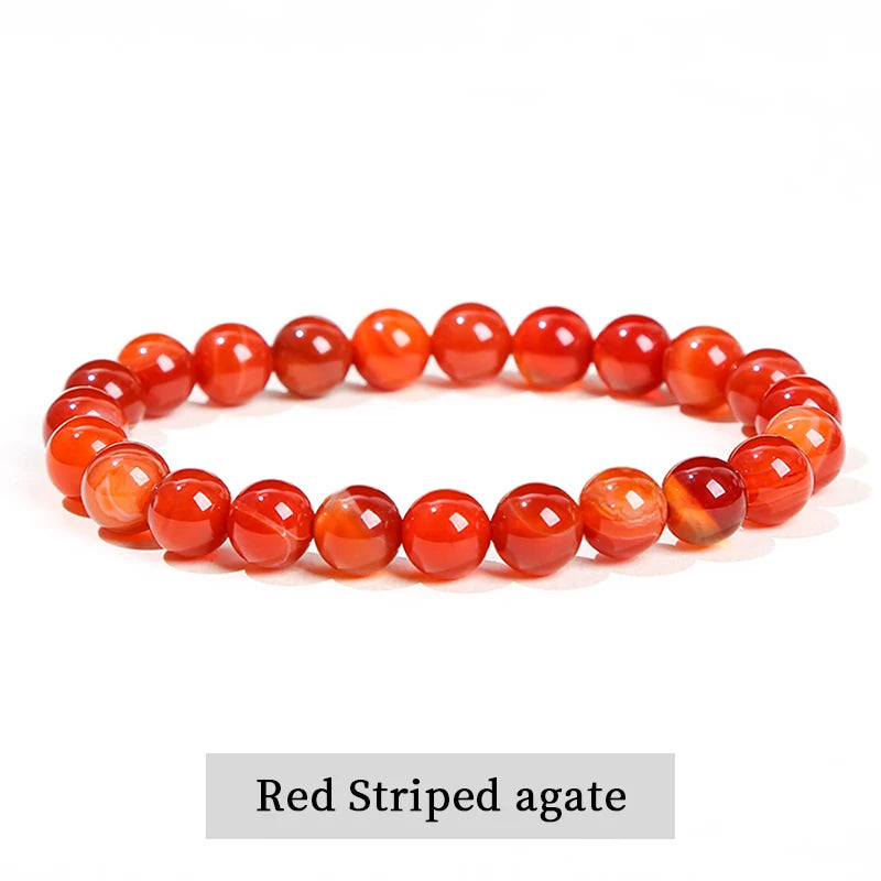 Natural Stone Beaded Bracelet