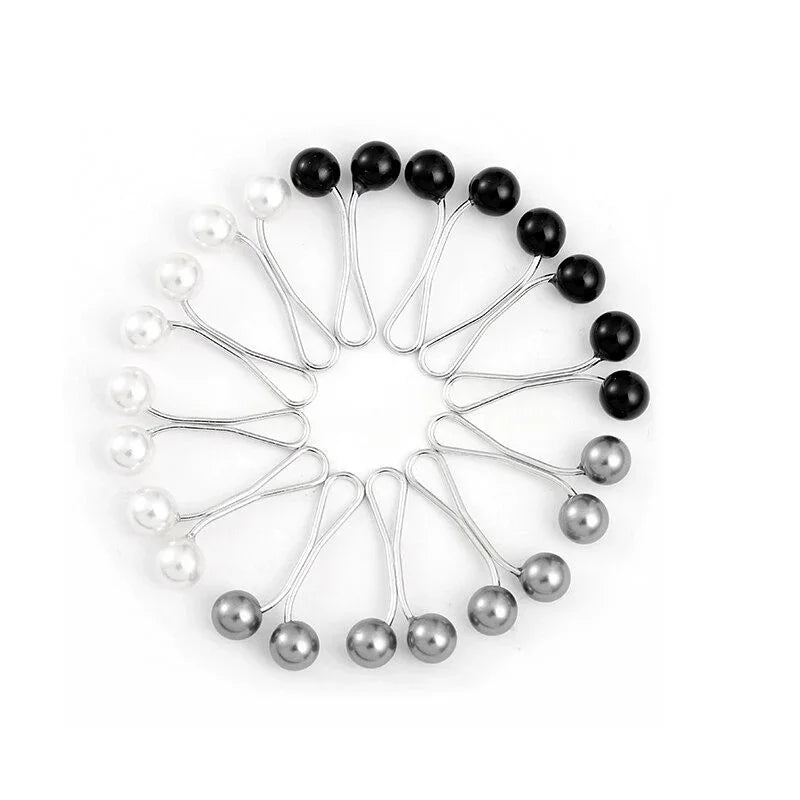 Alfileres de Perla para Hiyab - Set de 12