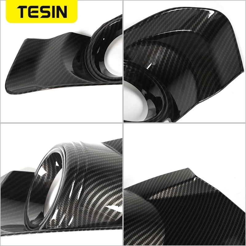 ABS Fog Light Trim Covers for Ford Mustang 2015-2017