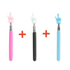 Telescopic Stainless Steel Teaching Pointer with Finger Design