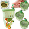 Cactus-Design Kitchen Sink Strainer with Press-to-Empty Basket