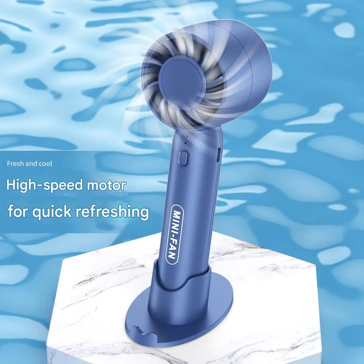 Portable Handheld USB Rechargeable Fan