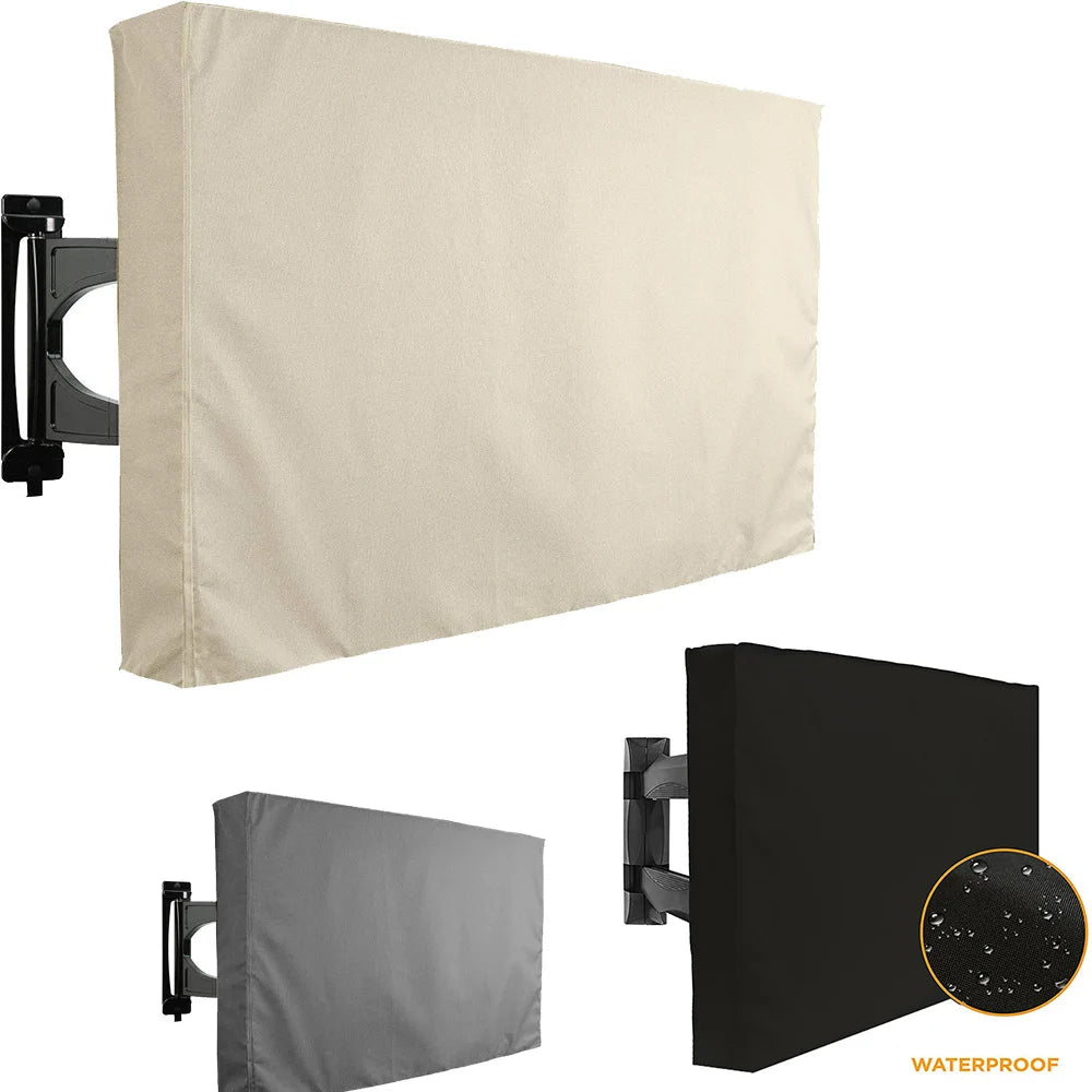 Weatherproof Outdoor TV Cover with Dust Protection