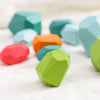 Wooden Rainbow Stacking Stones – Montessori Balancing Blocks for Kids