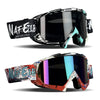 Motocross Goggles with Clear Anti-Fog Lens