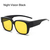 Oversized Polarized Fit-Over Sunglasses