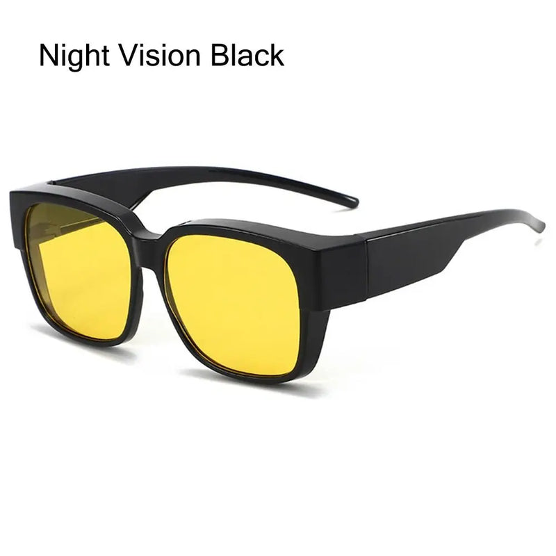 Oversized Polarized Fit-Over Sunglasses