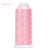 80-Color Polyester Embroidery Thread Set with Large 4000m Spools