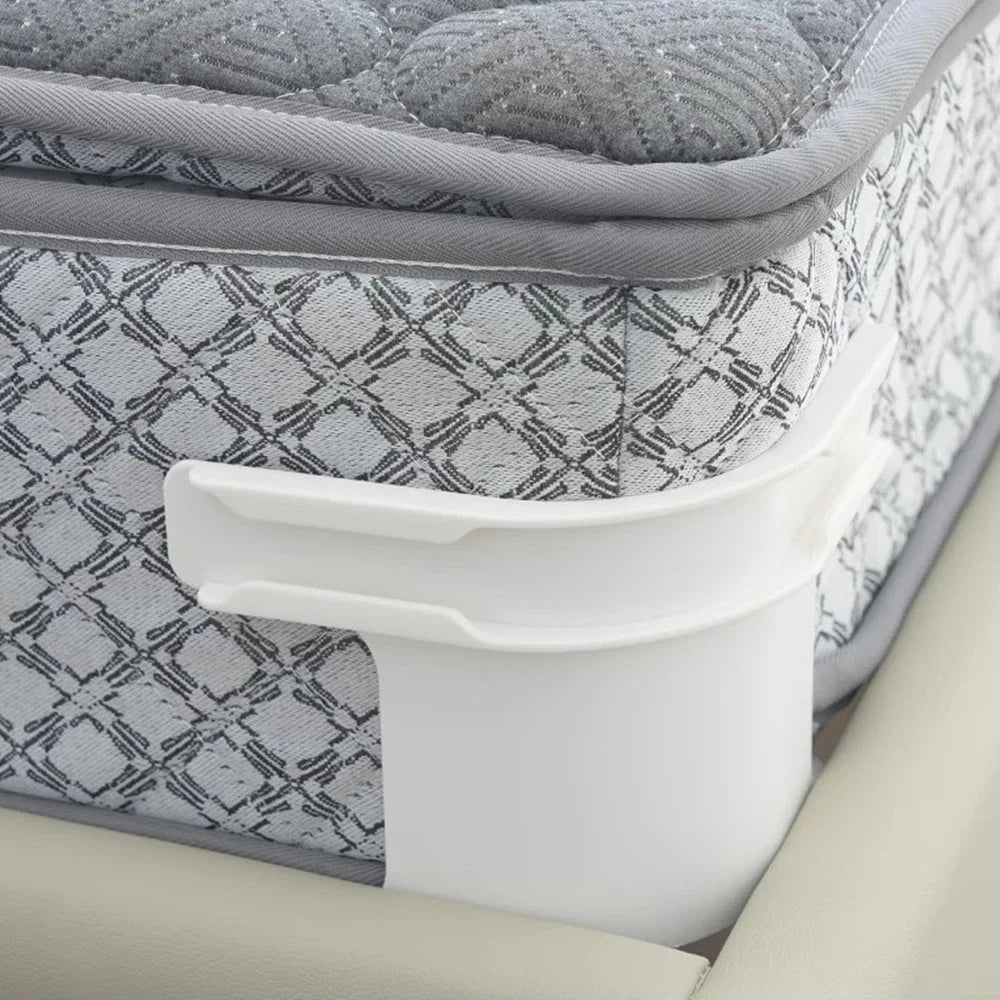 Bedsheet Corner Tightener Clips with Heavy-Duty Mattress Straps