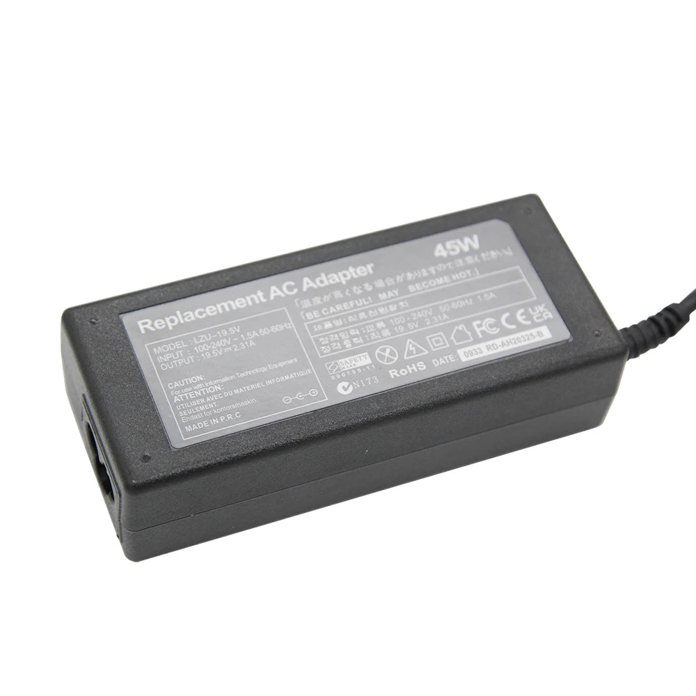 45W Dell Laptop Charger with 4.5mm x 3.0mm Tip
