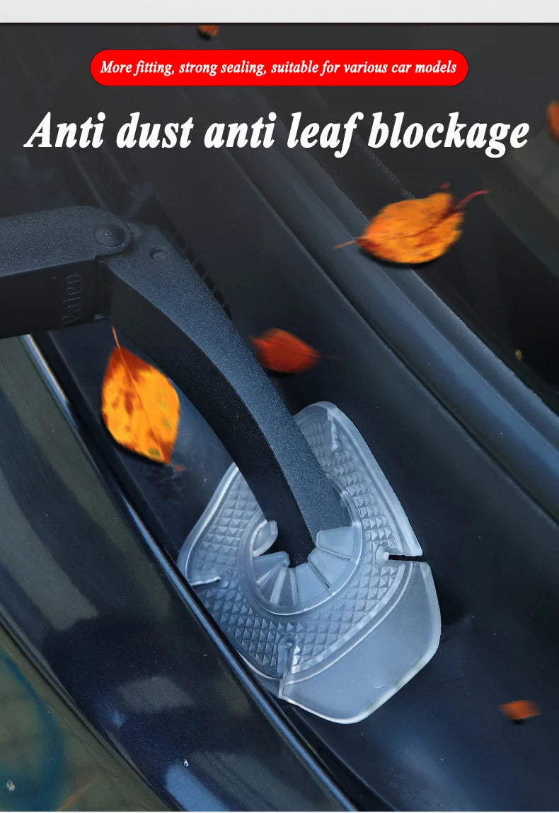 Windshield Wiper Protective Cover – Silicone Dust & Debris Guard