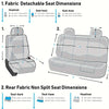 Universal Full Set Car Seat Covers - Front Split & Rear Bench