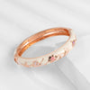 Double Enamel Women's Bangle Set