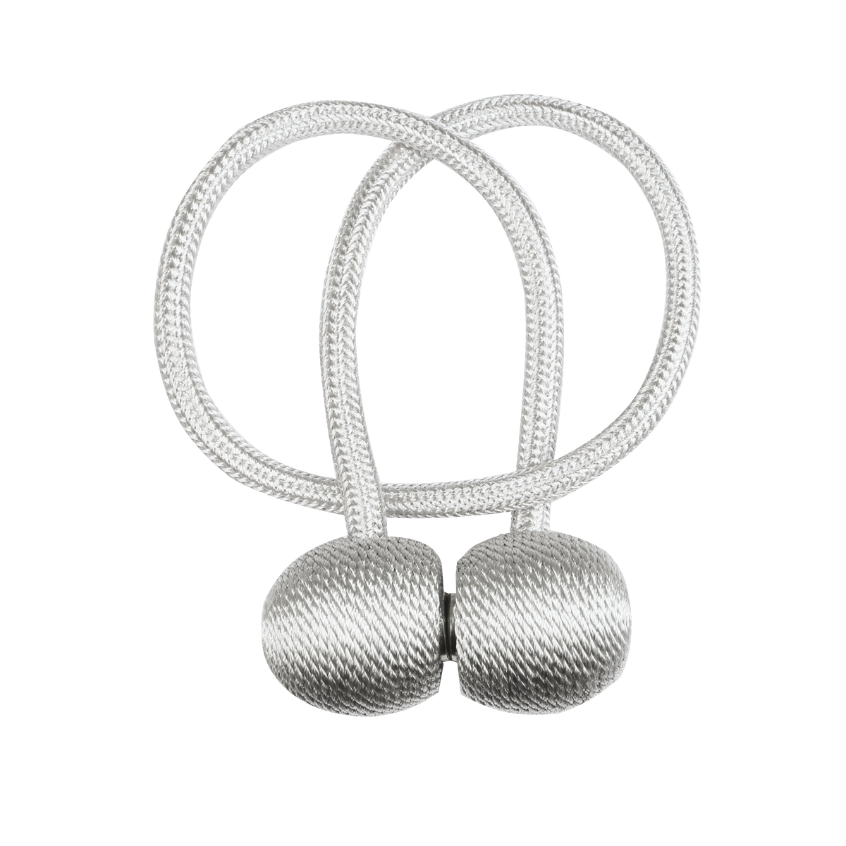 Magnetic Curtain Tiebacks with Decorative Ball Buckle