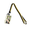 Retro Tape Design Lanyard with Card Holder