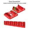 Wall-Mounted Battery Holder for Milwaukee M18 Batteries