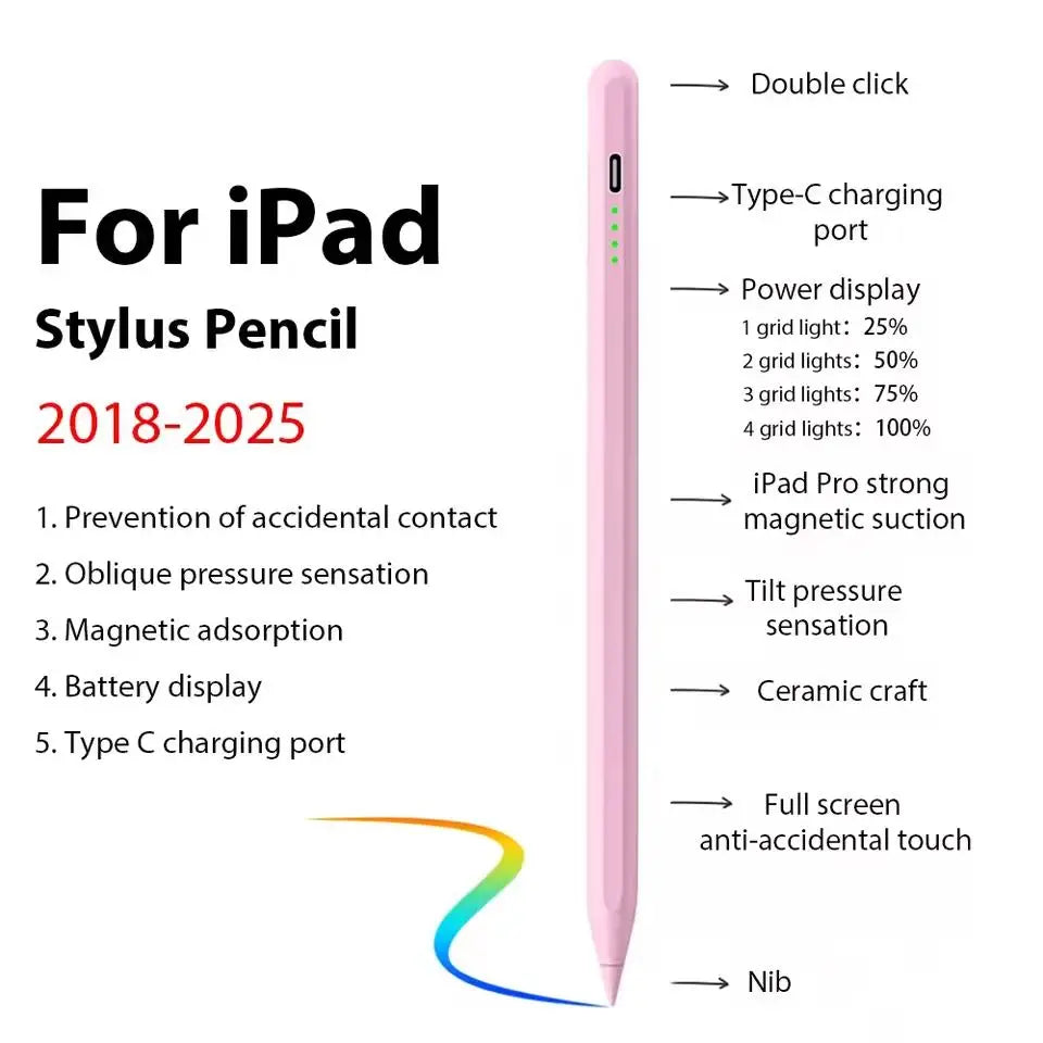 Universal Touch Screen Stylus Pen with Magnetic Attachment