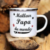 French-Style Enamel Camping Mug