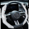Carbon Fiber Texture Steering Wheel Cover - Anti-Slip & Comfortable Grip