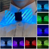 LED Glowing Glasses and Bowtie Set for Cosplay and Parties