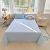 Organic Cotton Percale Bed Sheet Set with Pillowcases