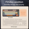 75% Wired Mechanical Keyboard with Media Knob