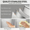 Stainless Steel 13-Gallon Pedal Trash Can with Removable Liner