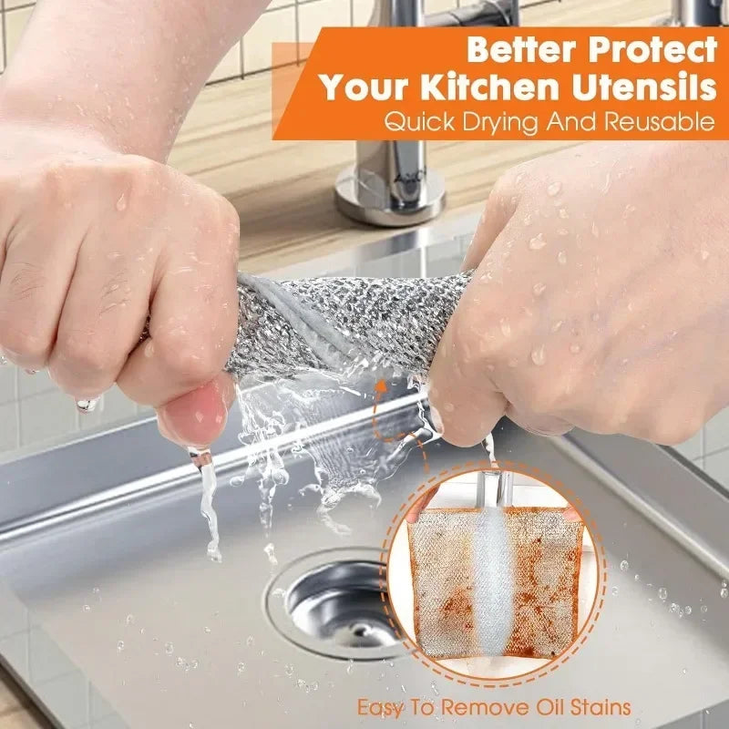 Double-Sided Magic Cleaning Cloth for Kitchen