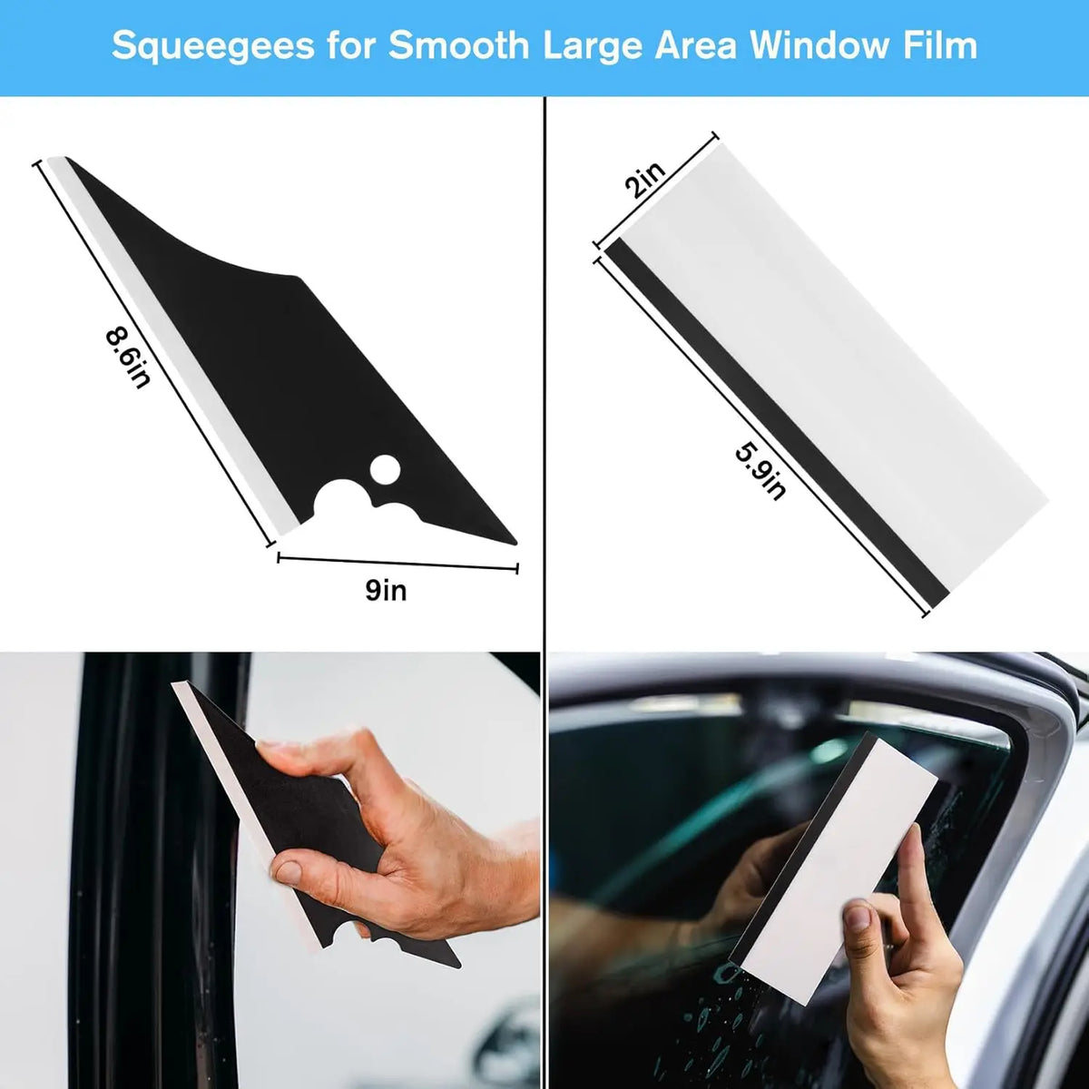 18-Piece Vinyl Wrap & Window Tint Tool Kit