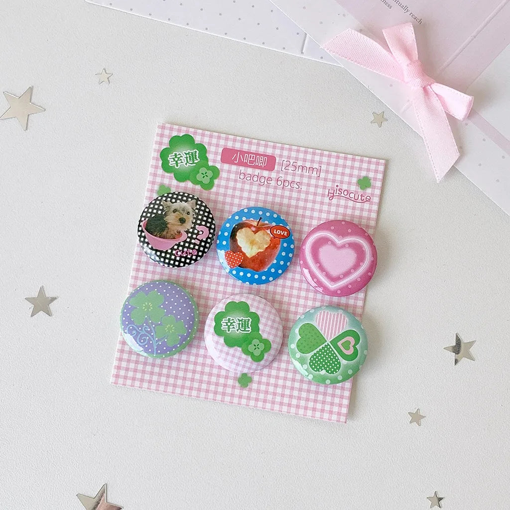 Cute Mini Enamel Pin Set for Bags, Hats & DIY Projects