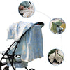 Breathable Baby Car Seat Cover & Sunshade Canopy