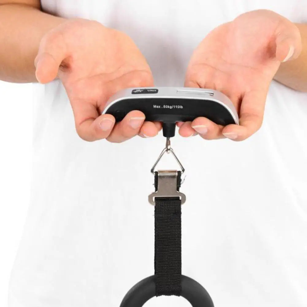 Portable Digital Luggage Scale - 110lb Capacity