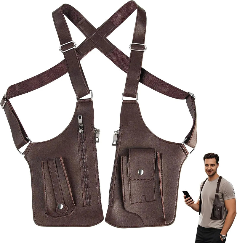 Herren Crossbody-Slingtasche mit verstellbarem Riemen