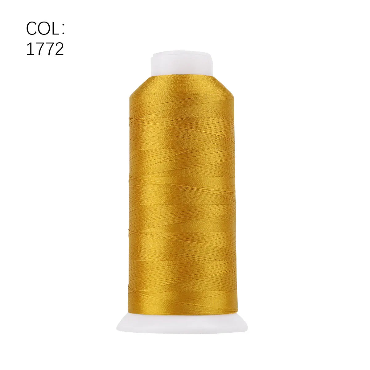 Premium Polyester Embroidery Thread - Large 4000m Spool for Machine & Hand Stitching