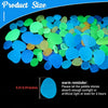 Glow-in-the-Dark Resin Pebbles for Garden & Home Decor
