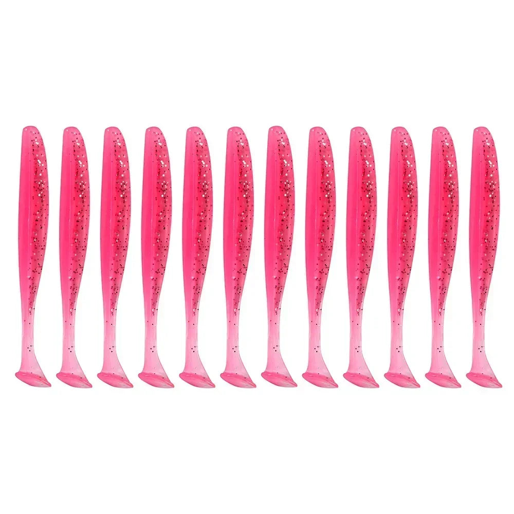 Realistic Soft Bait Fishing Lures with Jig Heads