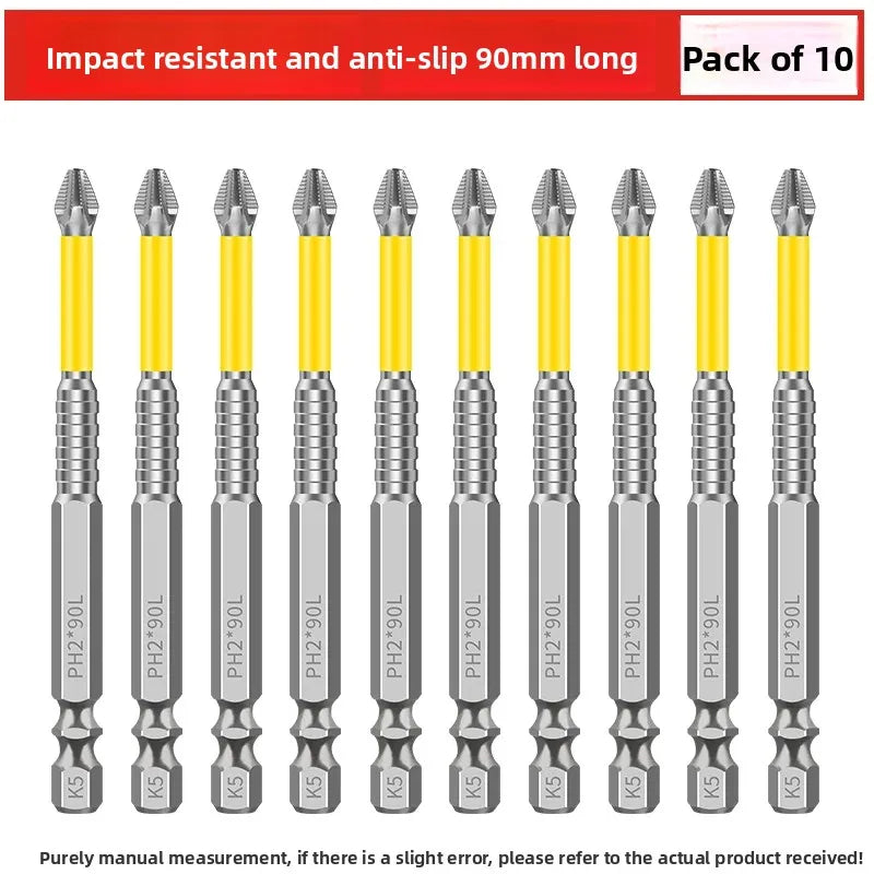 High-Torque Magnetic Screwdriver Set with Non-Slip Grip