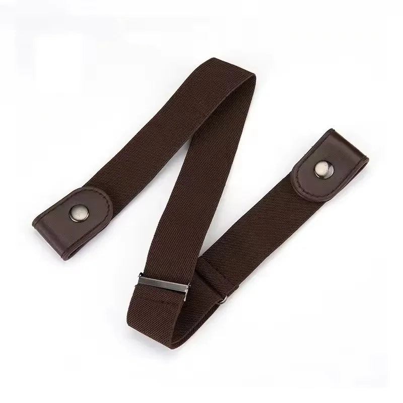 Invisible Elastic Belt for Women – Adjustable No-Buckle Waistband