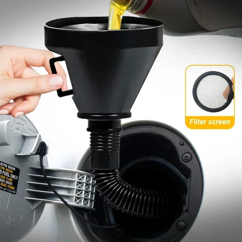 Engine Refueling Funnel with Filter
