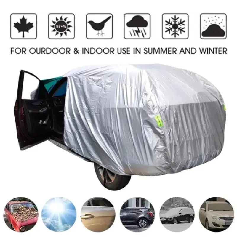 All-Weather Full Car Cover for SUV and Sedan