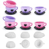 Heart-Shaped Teacup & Saucer Silicone Mold with Handle