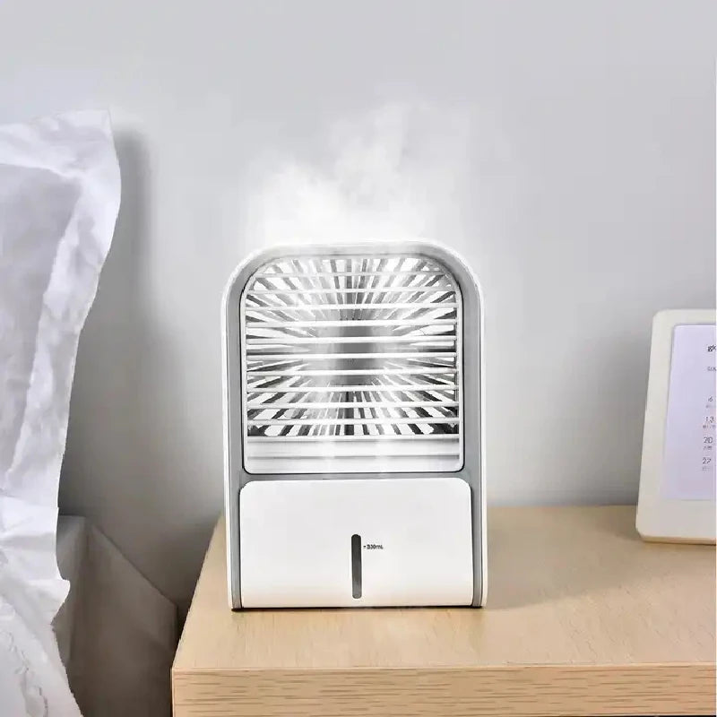 Portables wiederaufladbare Mini-Ventilator & Luftbefeuchter