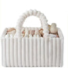 Flannel Diaper Caddy Organizer with Gift Packaging