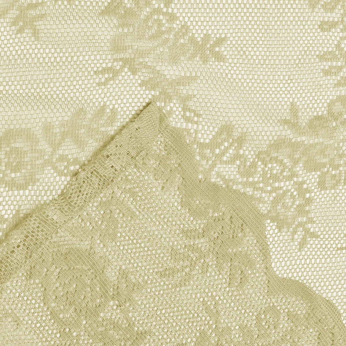 Romantic Lace Sheer Curtain with Floral Design