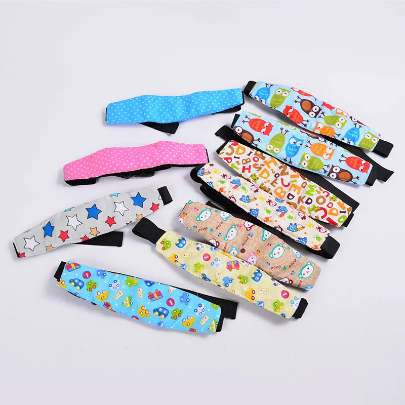 Adjustable Baby Car Seat Head Support Pillow