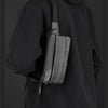 Vintage Style Crossbody Chest Bag for Men – Compact Nylon Shoulder Pack
