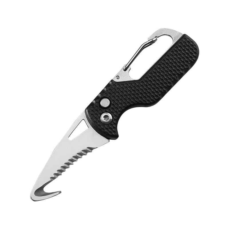 Compact Folding Pocket Knife with Gut Hook