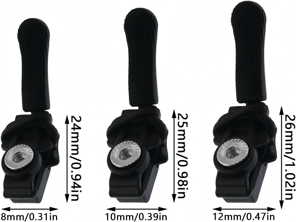 Universal Replacement Zipper Heads for Jackets, Bags & Luggage