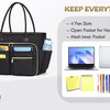 15.6 Inch Laptop Tote Bag for Women with Multiple Pockets